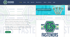 Desktop Screenshot of candsfasteners.com